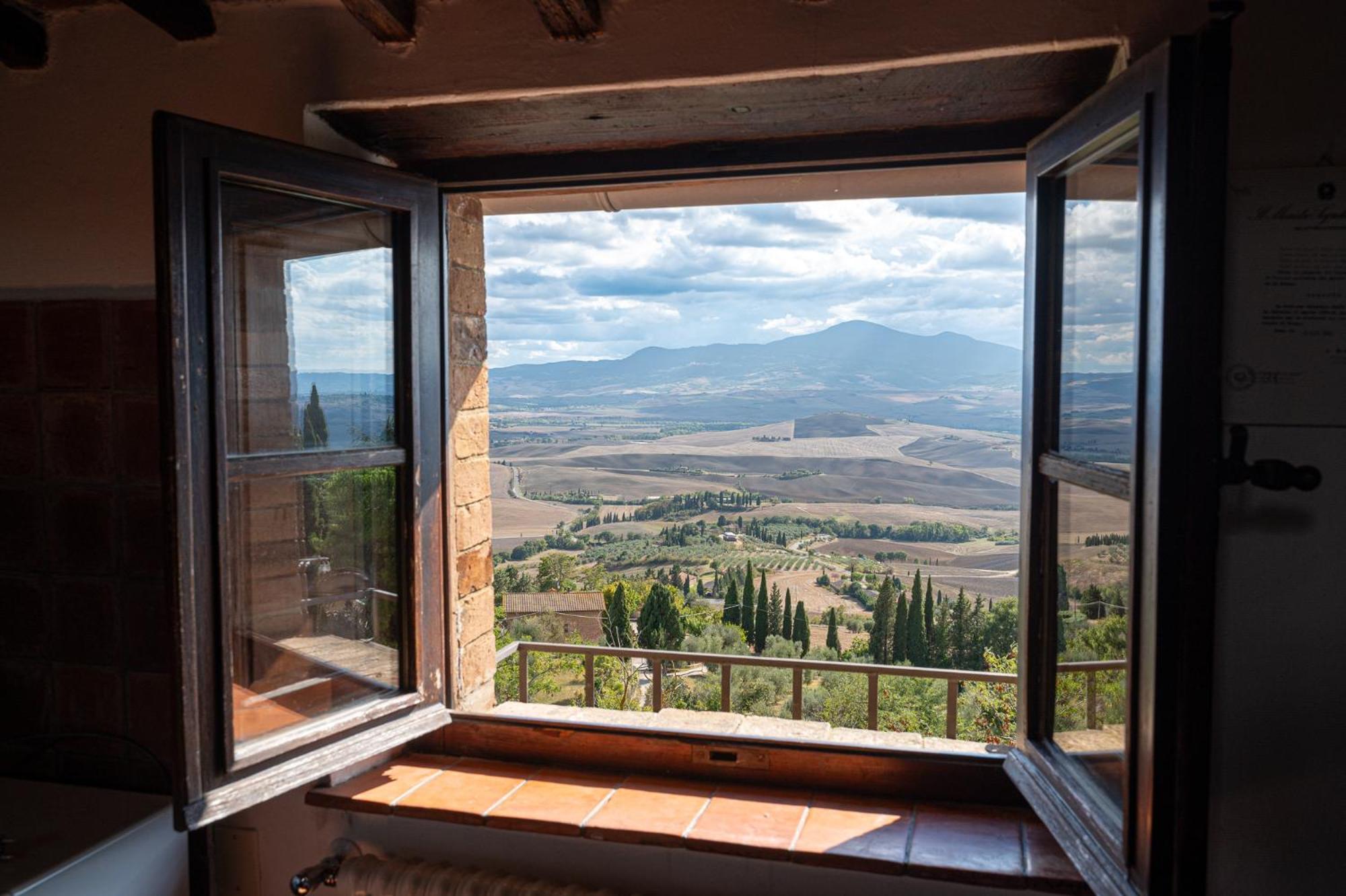 Artistica Pienza - Breathtaking Val D'Orcia View Apartment Exterior photo